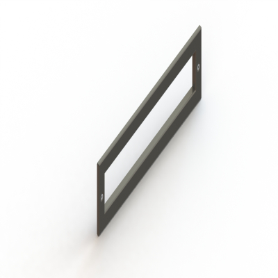 Kit marco inox embellecedor para skimmers abs boca norm (cód. 56