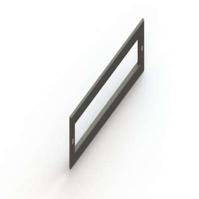 Kit marco inox embellecedor para skimmers abs boca norm (cód. 56