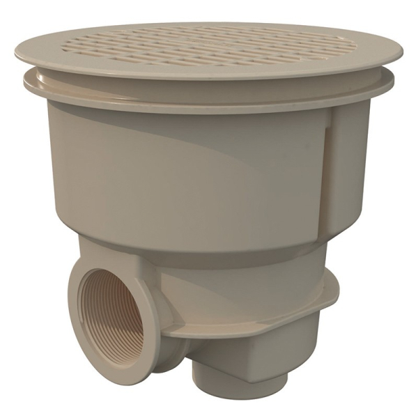 Sumidero norm rejilla plana color beige