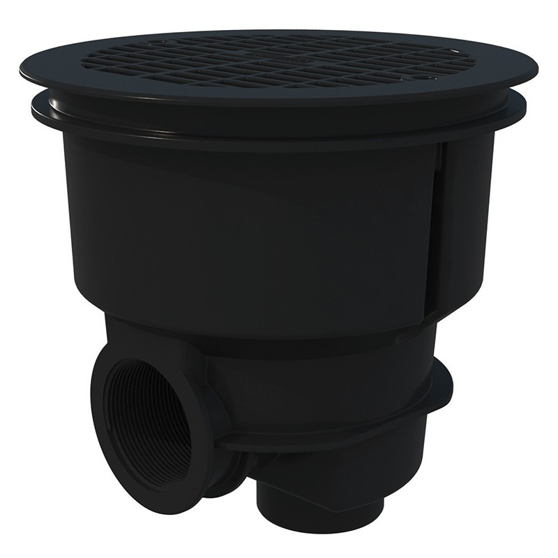 Sumidero norm rejilla plana color gris antracita