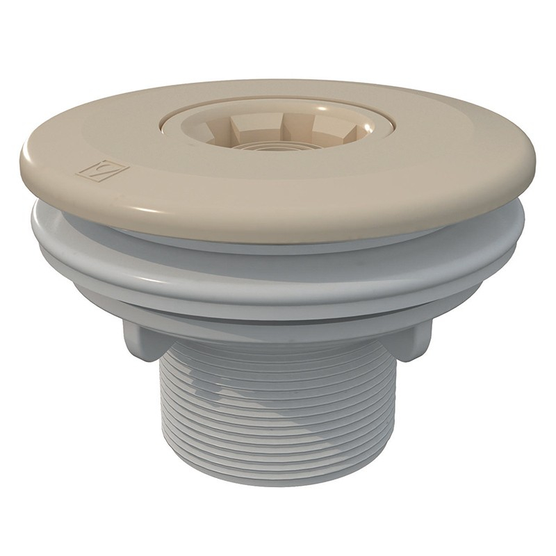 Boquilla impulsión pisc. liner multiflow rosca d. 2'' color beig