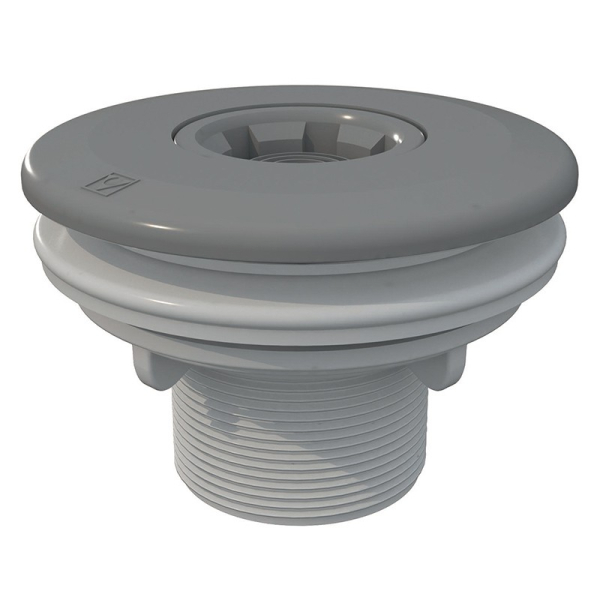 Boquilla impulsión pisc. liner multiflow rosca d. 2'' color gris