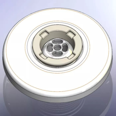 Pasamuros boquilla intercambiable plastico para roscar 1 1/2"