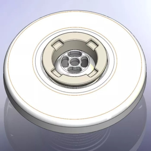 Pasamuros boquilla intercambiable plastico para roscar 1 1/2"