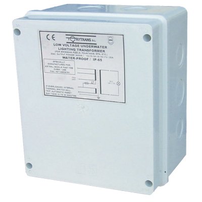 Transformador de seguridad 12-17v 130va