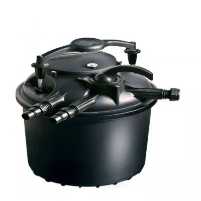 Filtro semi-automático green reset 100l con lámpara uvc 2x25 w. 