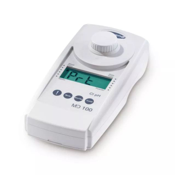 Fotometro md110 6 in 1 cl/br/ph/cys/alk/dur