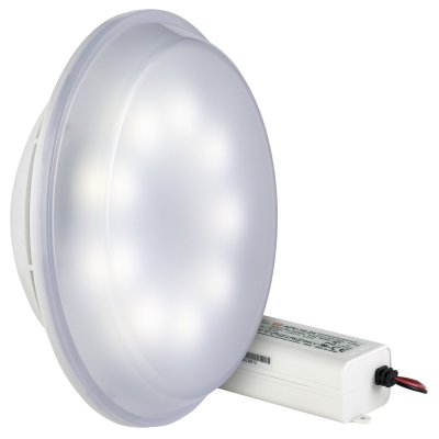 Lampara lumiplus dc par56 v1 blanca cálida