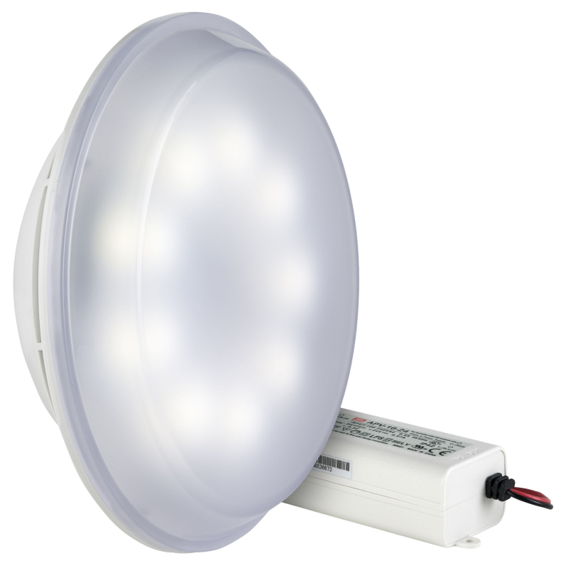 Lampara lumiplus dc par56 v1 blanca cálida