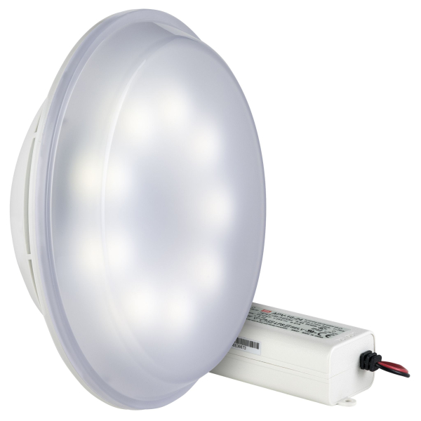 Lampara lumiplus dc par56 v1 blanca cálida