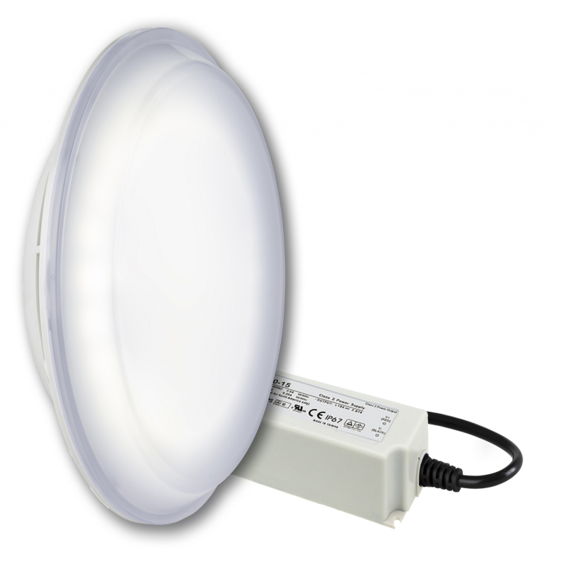 Lampara lumiplus dc par56 v2 blanca