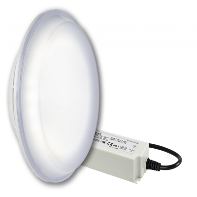 Lampara lumiplus dc par56 v2 blanca cálida