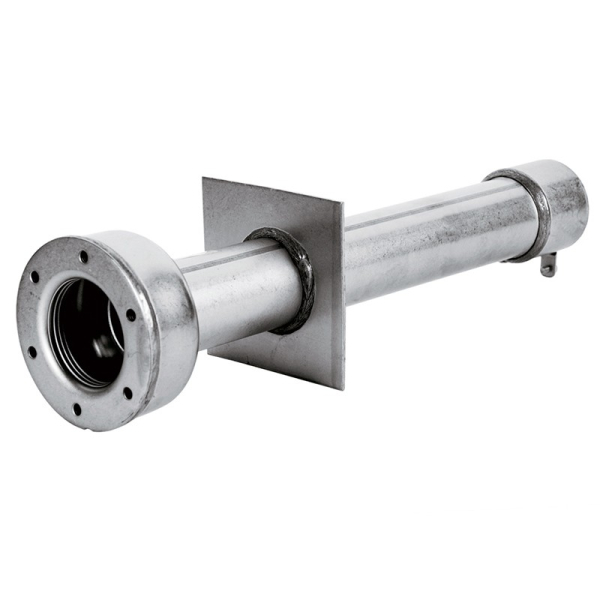 Pasamuros pisicna liner y prefabricada. inox aisi304l. conexione