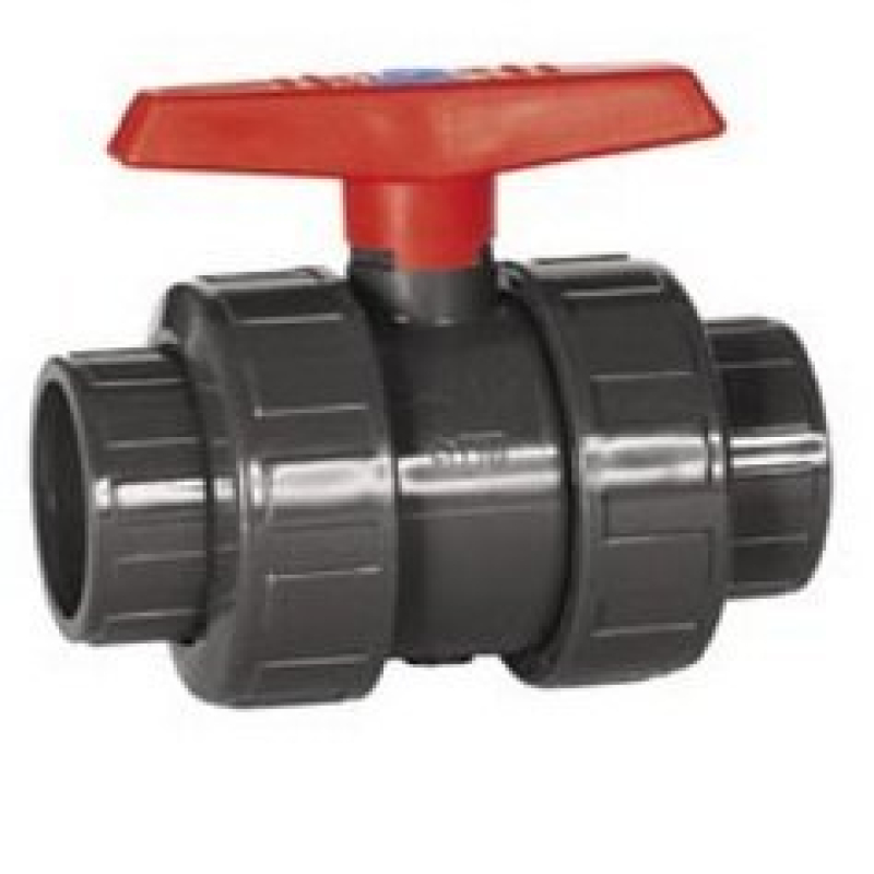 Válvula de bola pvc encolar hembra d63