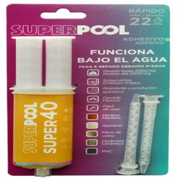 Adhesivo super 40 sb-pool