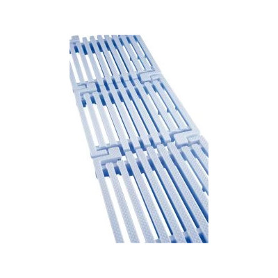 Placa rejilla long. alto 24 mm 195 mm