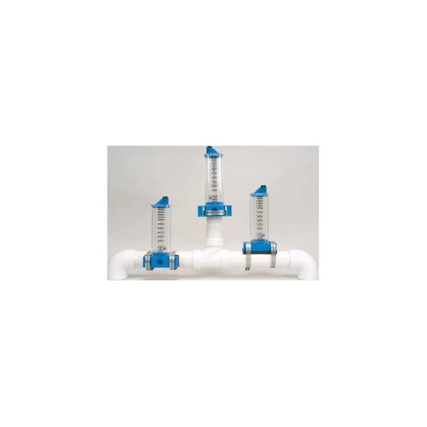 Caudalímetro 110 mm. 4" 662-1893 l/min. toma terminal en tubo ve