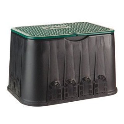 Arqueta rectangular jumbo con tapa de cierre mediante tornillo