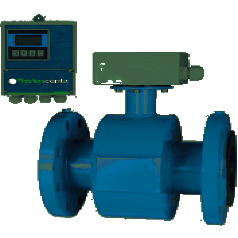 Contador electromagnetico electrónica separada 10m pn16 dn400