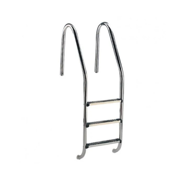 Escalera ''standard'' 3 peld.  aisi304 peldaño ''standard''