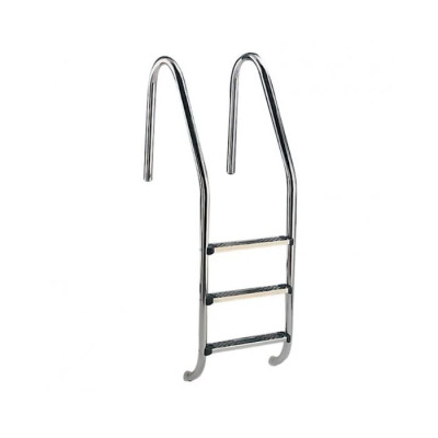 Escalera ''standard'' 4 peld.  aisi304 peldaño ''standard''