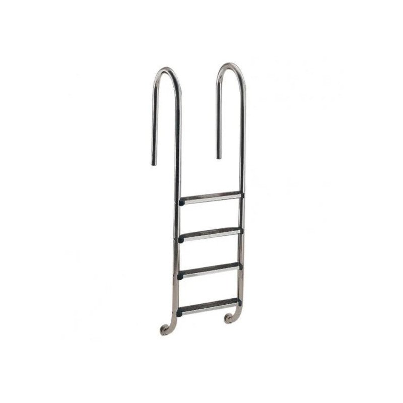 Escalera ''muro'' 4 peld.  aisi304 peldaño ''standard''