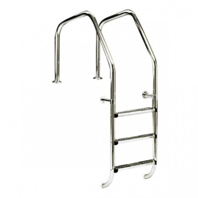 Escalera modelo 1000 para rebosadero aisi316 3 luxe+1 seg.