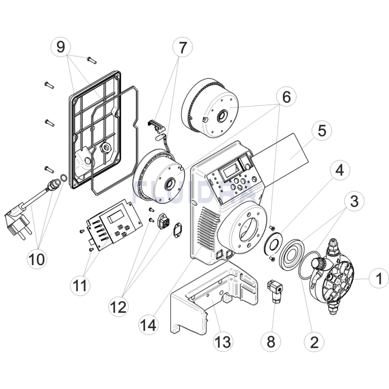 Bomba Perfekta MA/AD 5-7 230V PP