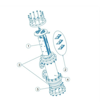 Recambio clorador Idegis  SIS.INDUSTRIALES LS R-116