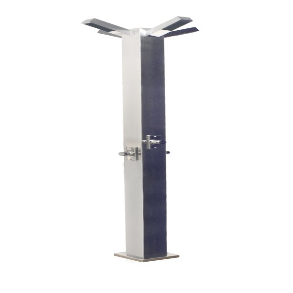 Ducha temporizada con 4 rociadores