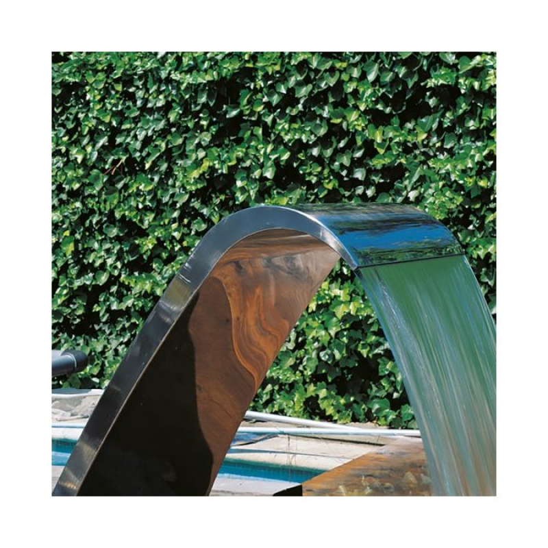 Cortina luxe - inox alt0 0,9 m pulido brillante