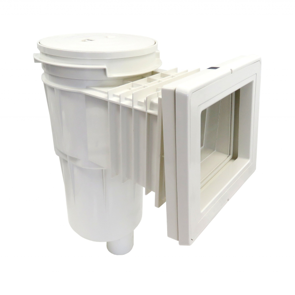 Skimmer 6º for polyester pool with round cover, without inserts,