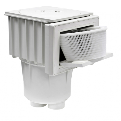 Skimmer sps 250, 17 l piscina prefabricada con insertos rosca 2"