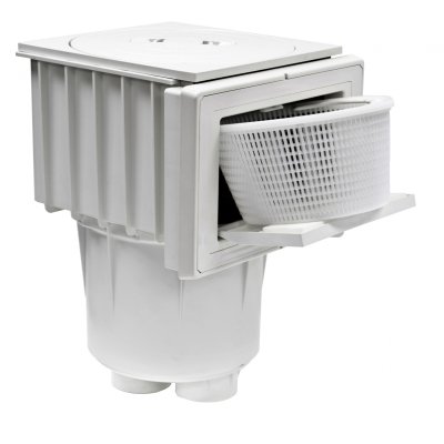 Skimmer sps 250, 17 l piscina prefabricada con insertos rosca 2"