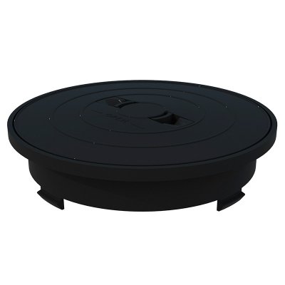 Tapa skimmer 17,5l circular marco circular color gris antracita
